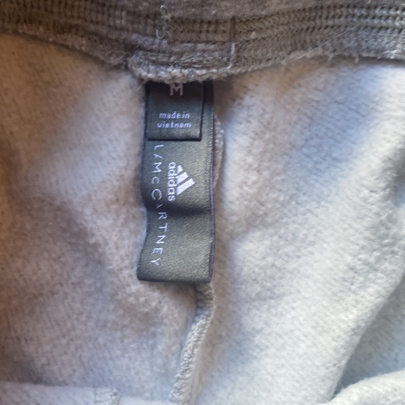Adidas x Stella McCartney Cropped Sweat Pants - size M - Picture 3 of 5